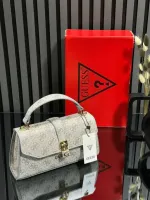 İthal Guess Monogram Kadın El & Omuz Çantası