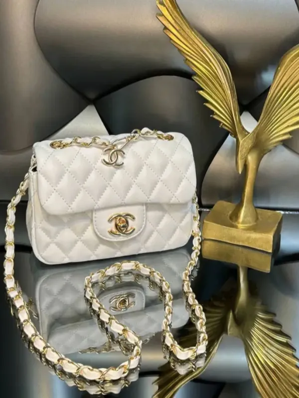 İthal Chanel Kapitone Zincir Askılı Çanta