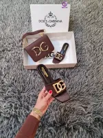 İthal Dolce Gabbana Kadın Çanta Terlik set